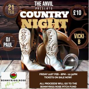 Read more about the article The Anvil – Country Music Night with DJ Paul & Vicki B